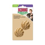 KONG® Naturals Straw Ball 2pk Cat Toy